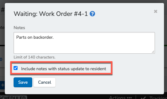 Create Bill dialog with the Mark this job done option